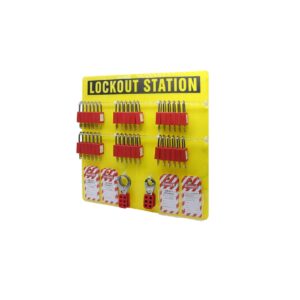 تابلو ایمنی تجهیزات لوتو LOTO STATION